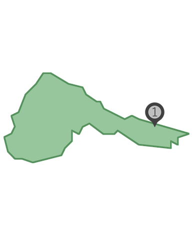 天栄村地図