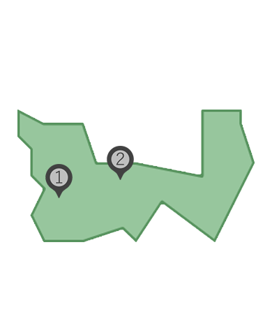 玉川村地図